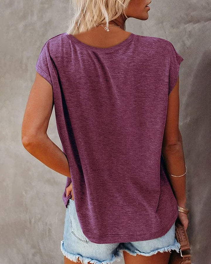 Tanja - V-Ausschnitt Shirt