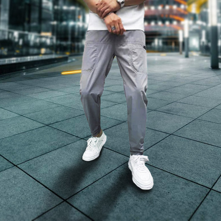 Pantalon cargo Dreue avec stretch