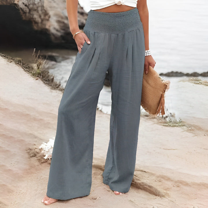 Coll - pantalon à jambes larges
