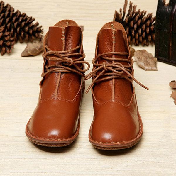 Isla - Klassischer damenstiefel aus leder