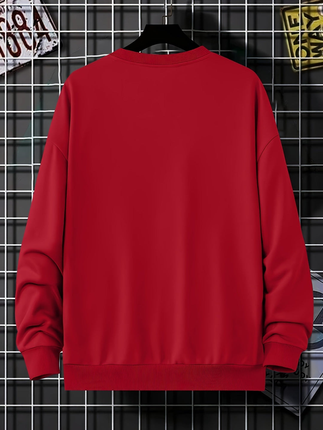 Lässiger warmer Baumwolle Fleece Sweatshirt für Männer | Perfekt für den Alltag