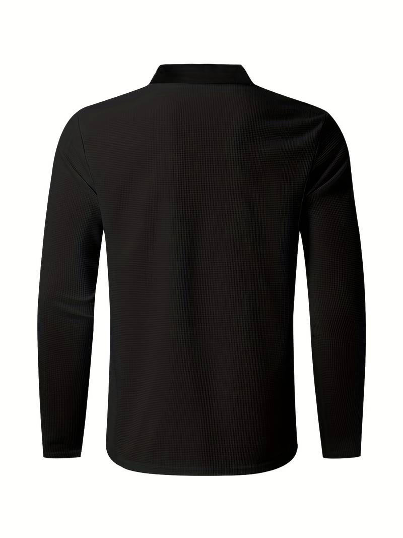 Ensemble pour homme en deux pièces – Ensemble de loisirs et survêtement d'entraînement à col montant à la mode