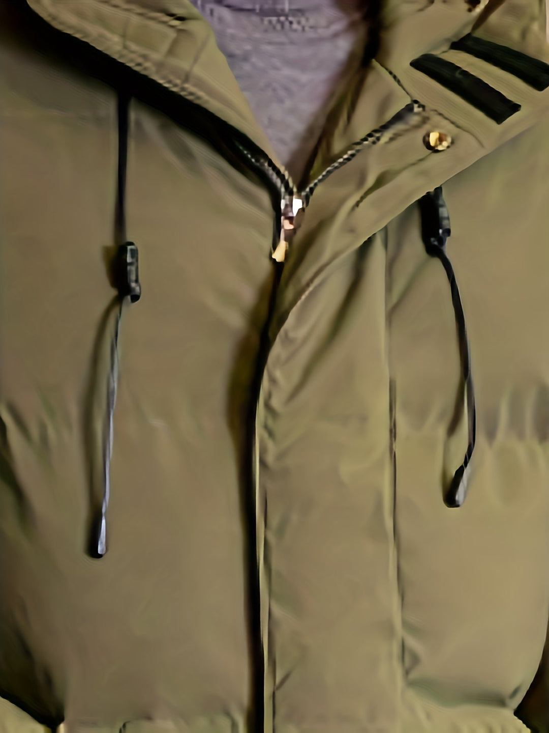 Manteau d'hiver à capuche mi-long chaud pour hommes | Parfait pour les activités de plein air