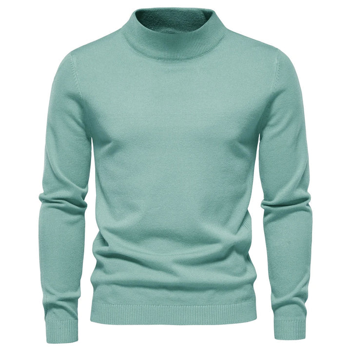 Sanford - Fashionable sweater with small turtleneck