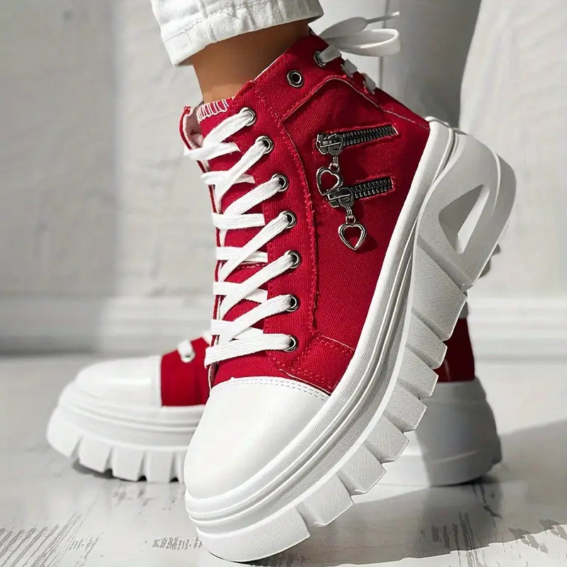 Recorded | Casual Chic Denim Sneakers