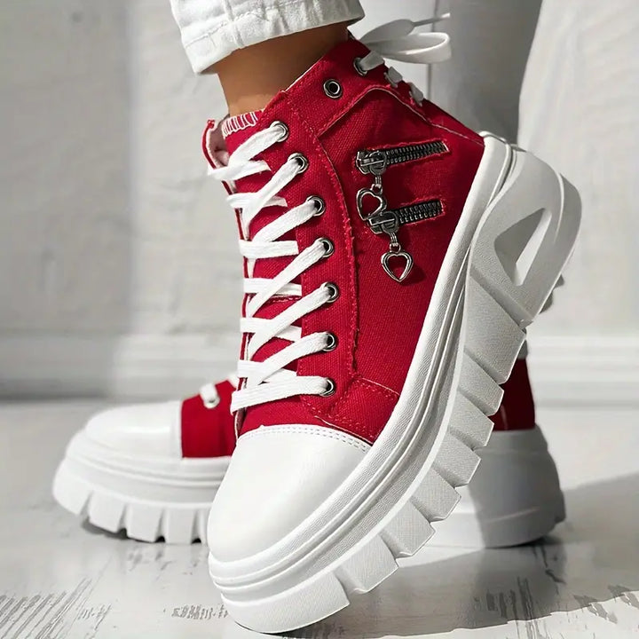 Recorded | Casual Chic Denim Sneakers
