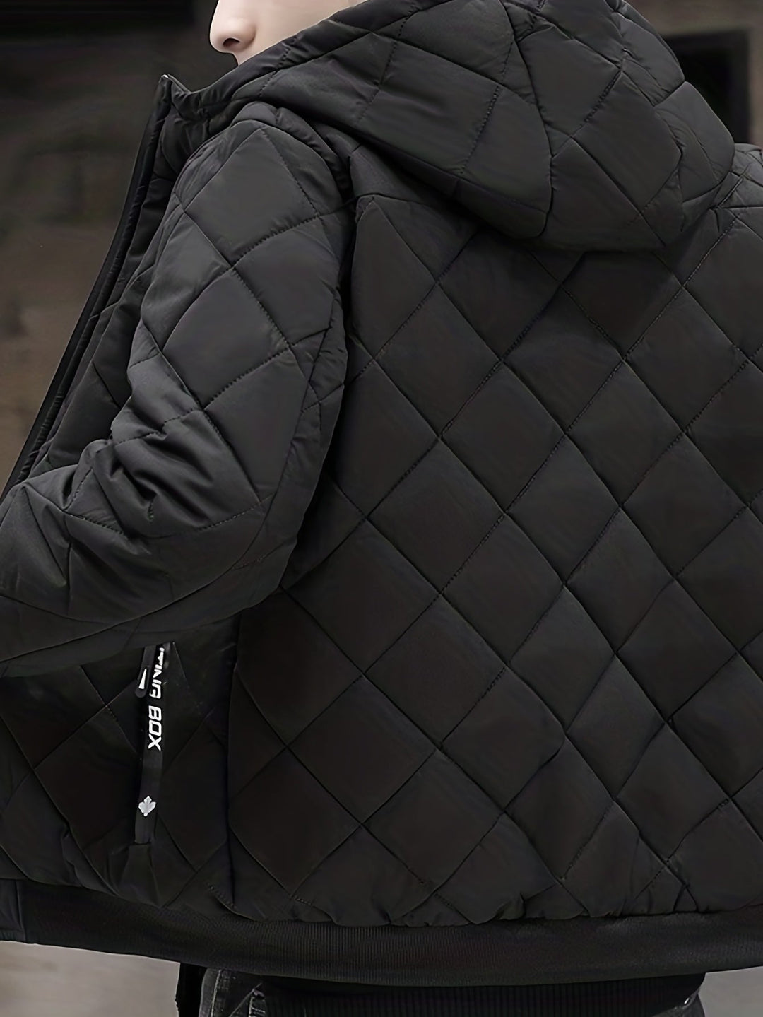 Veste d'hiver à capuche en peluche chaude pour hommes | Parfaite pour les activités de plein air