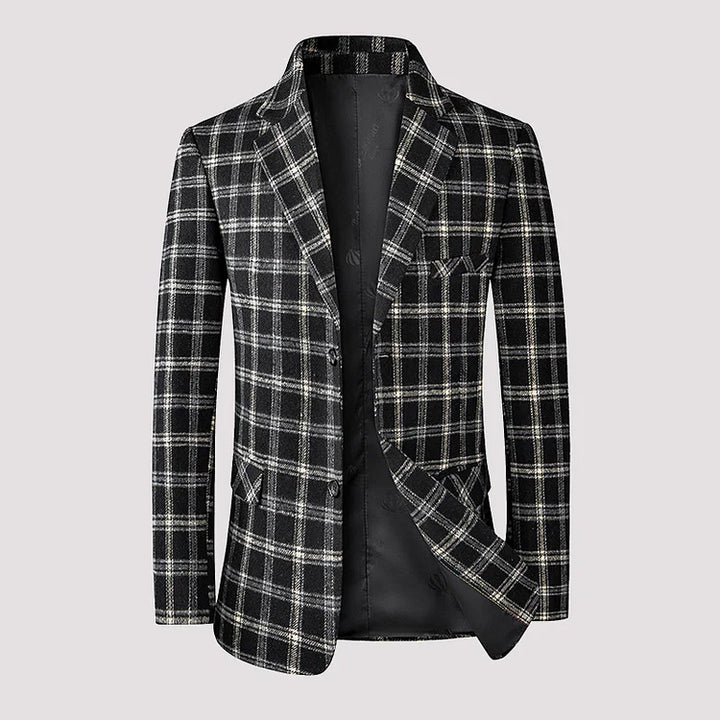 Brody - Casual checkered blazer for men