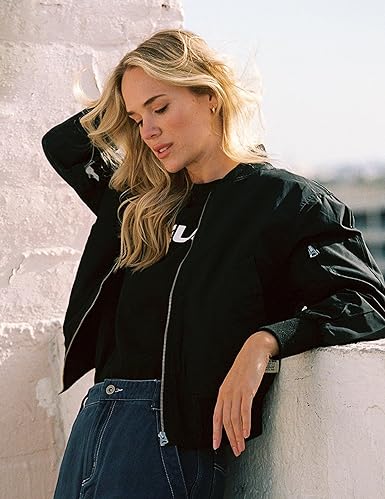 Damen Bomberjacke mit Reißverschluss – Leicht & stylisch für Alltag und Freizeit