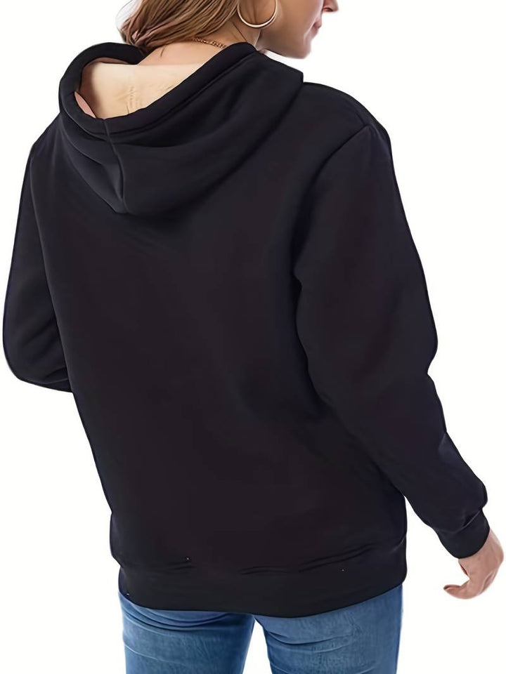 Cristy - Plüsch-Fleecejacke mit Kapuze