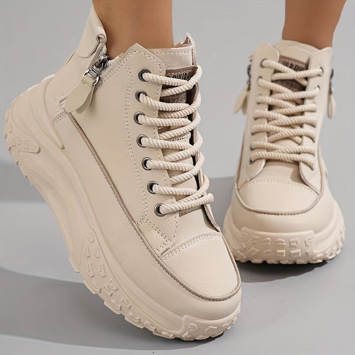 Casual high-top platform sneakers for women | Perfect for casual days