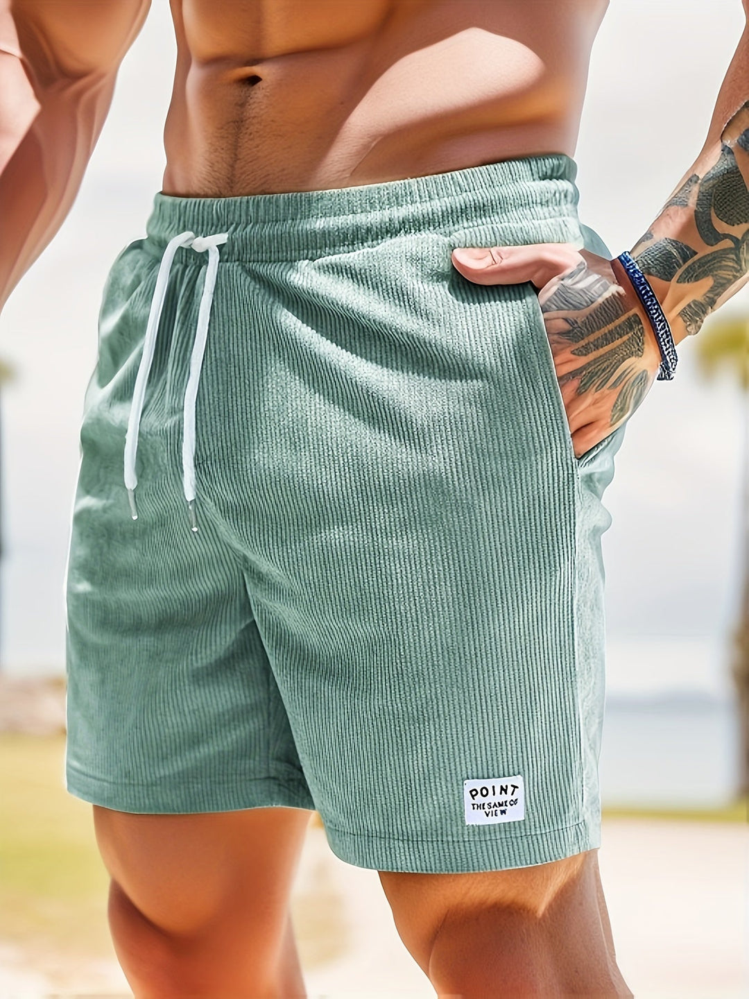 Shorts with shoelaces | Luigi