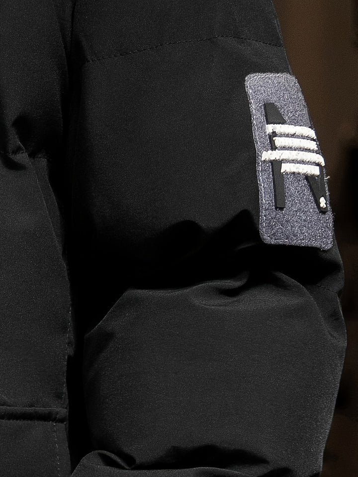 Veste d'hiver à capuche camouflage élégante pour hommes | Parfaite pour les activités de plein air