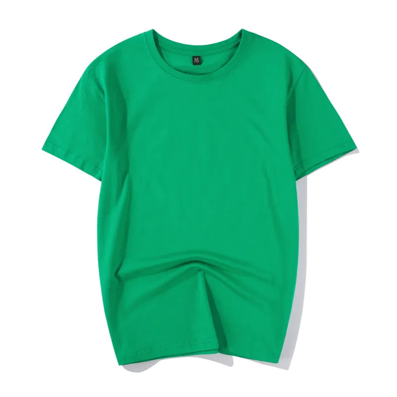 T-shirt basic da donna con scollo rotondo – maglietta a maniche corte ampia per estate e tempo libero – maglietta casual streetwear in tessuto morbido
