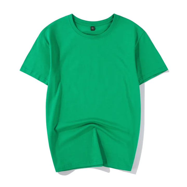 T-shirt basic da donna con scollo rotondo – maglietta a maniche corte ampia per estate e tempo libero – maglietta casual streetwear in tessuto morbido