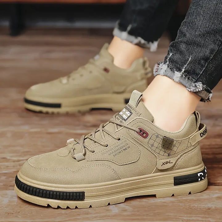 Baskets homme avec semelle robuste – Chaussures de loisirs respirantes au design streetwear