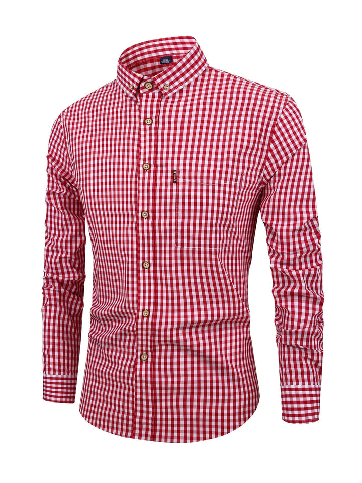 Bo - Camicia a quadri da uomo – Elegante e versatile