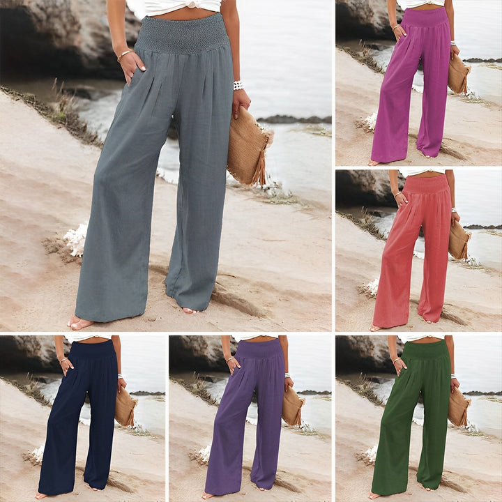 Coll - pantalon à jambes larges