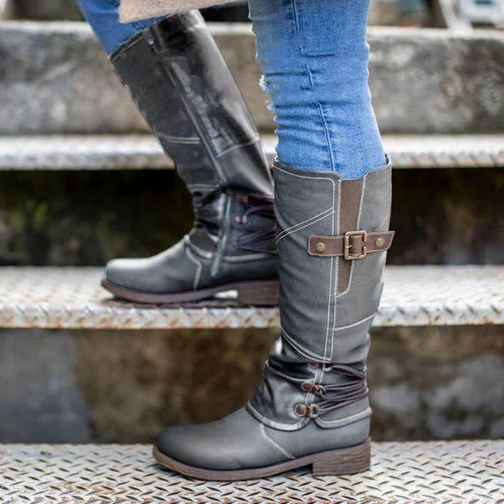 Serafina - Wintergöttin over-the-knee absatzstiefel
