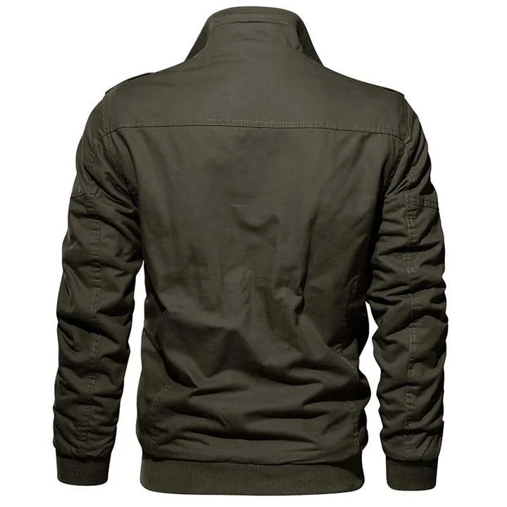 Moderne Trendige Bomberjacke mit Weichem Innenfutter für Herren | Perfekt für Alltag