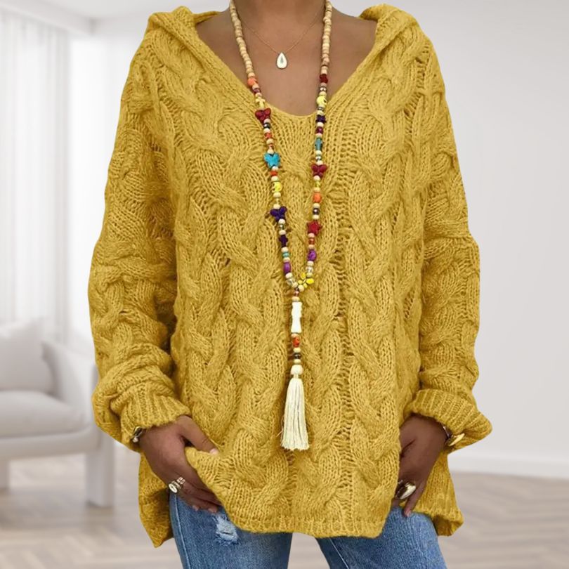 Honora - Pull-over - Décontracté - Design polyvalent - Idéal pour l'hiver pour femmes