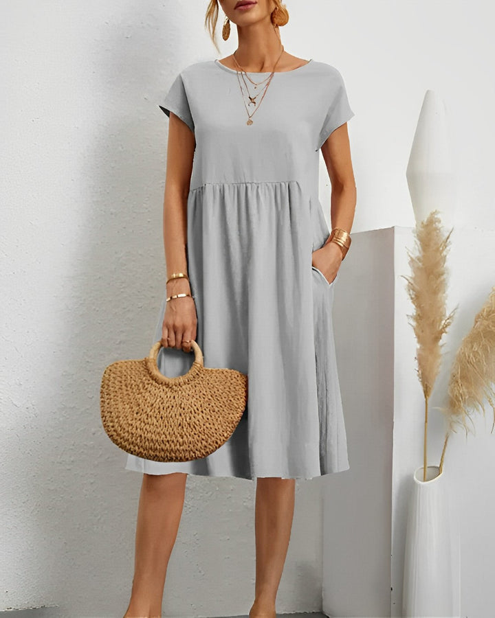 CELIA – Luftiges & Elegantes Baumwollkleid