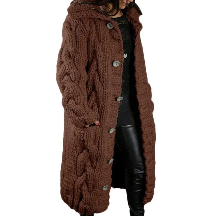 Cardigan oversize in maglia per donna | Perfetto per l'inverno