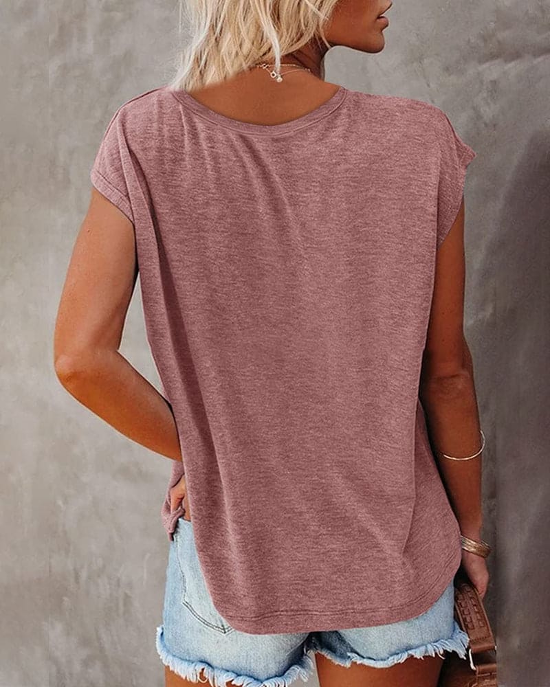 Tanja - V-Ausschnitt Shirt
