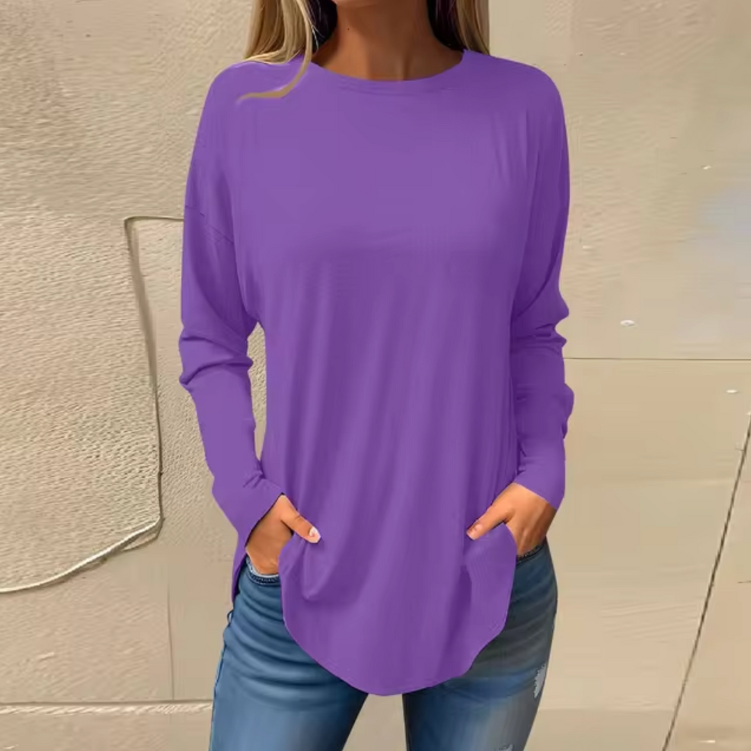 Verna - maglione girocollo in cotone