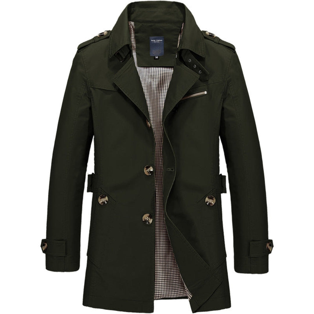 Karlo - Manteau - Luxe - À la mode - Idéal pour l'automne / hiver pour hommes