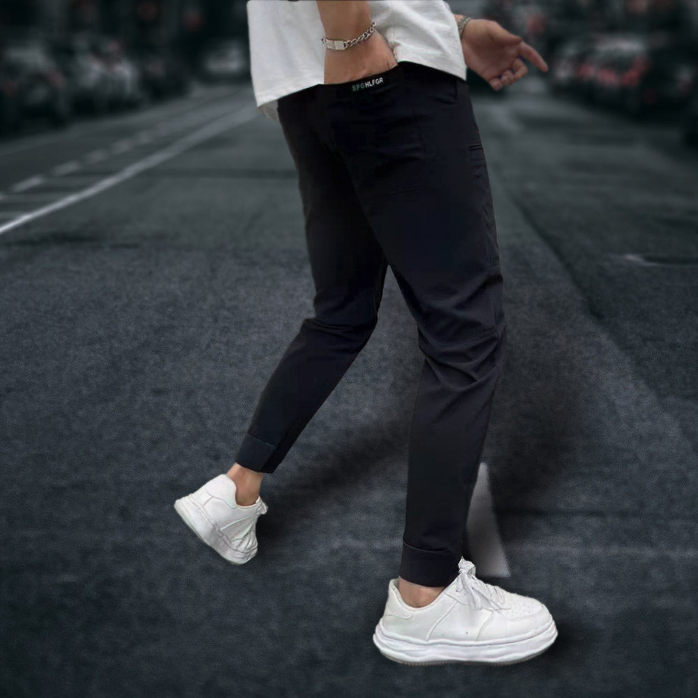 Pantalon cargo Dreue avec stretch