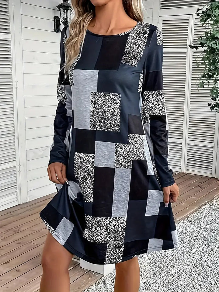 Agneta - Robe - Élégante - Noire / Matériau de haute qualité - Adaptée au quotidien pour femmes