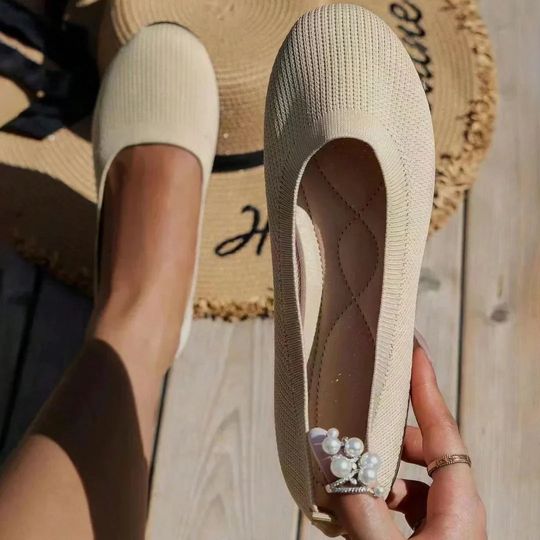 Chaussures plates respirantes