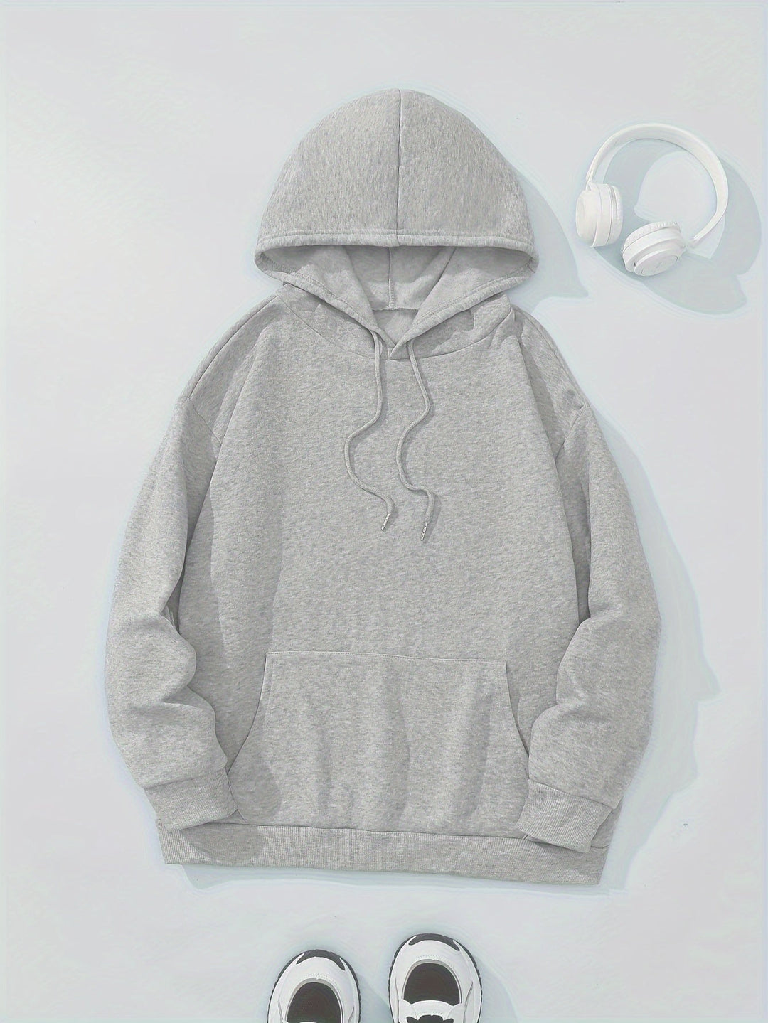 Lässiger Pullover-Hoodie mit Backprint und Kapuze für Women | Perfekt für Casual Days