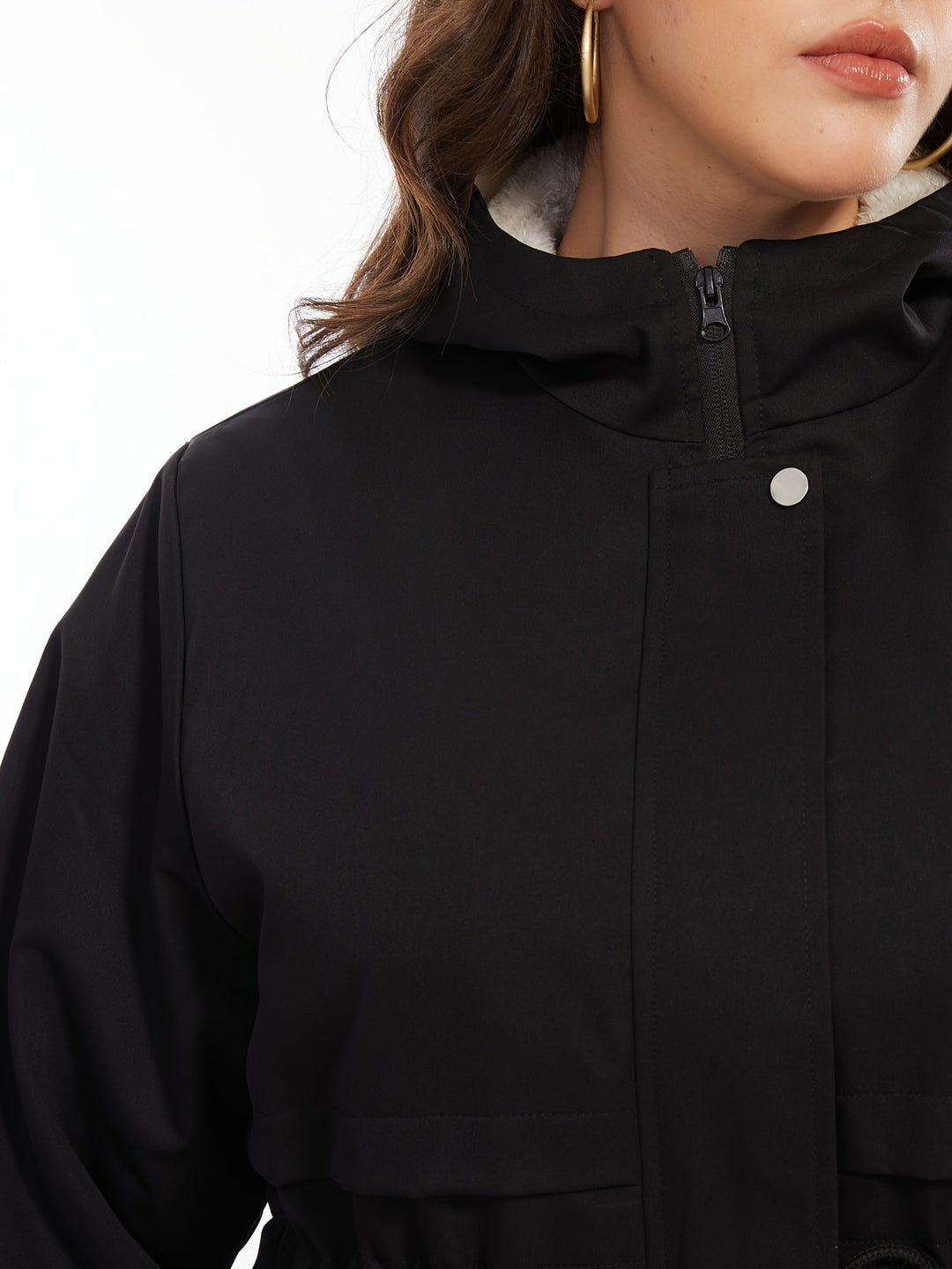 Elegante Kurze Warme Winterjacke für Frauen | Perfekt für den Winter