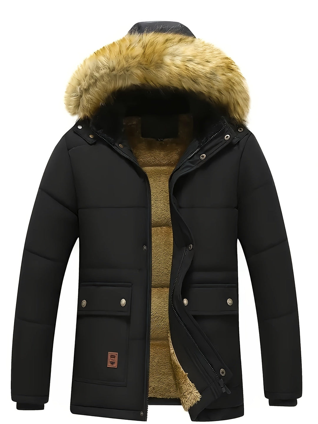 Warme Casual Wendbare Gepolsterte Winter Jacke Für Herren | Perfekt für Outdoor-Aktivitäten