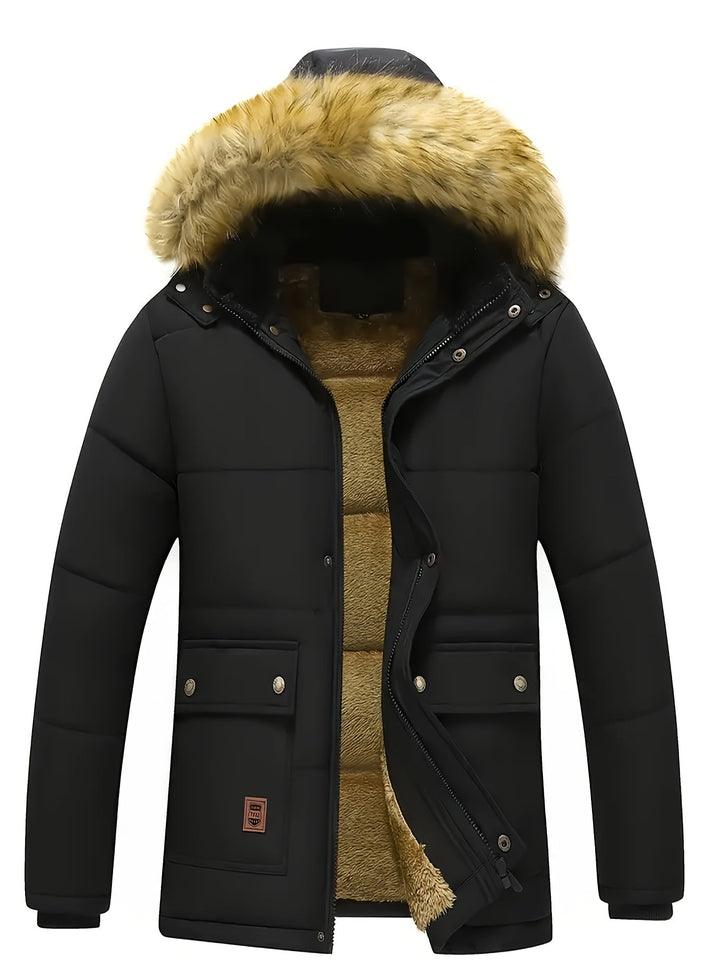 Warme Casual Wendbare Gepolsterte Winter Jacke Für Herren | Perfekt für Outdoor-Aktivitäten