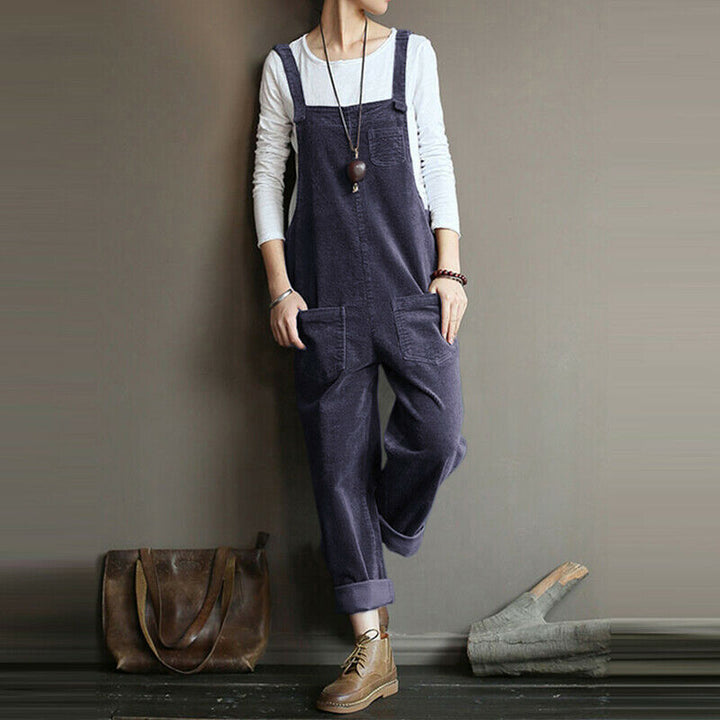 BLAKELY Retro Style Cord Overall