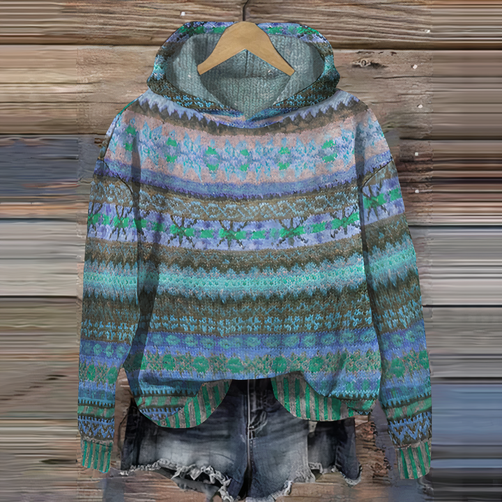 Flara - sweat à capuche vintage pour femmes