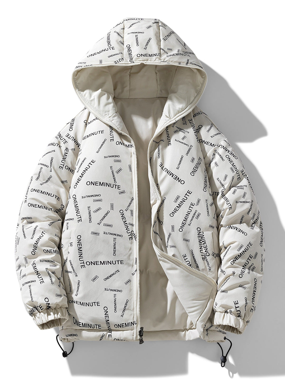 Veste d'hiver à capuche design décontracté avec plusieurs poches pour hommes | Parfaite pour les activités de plein air