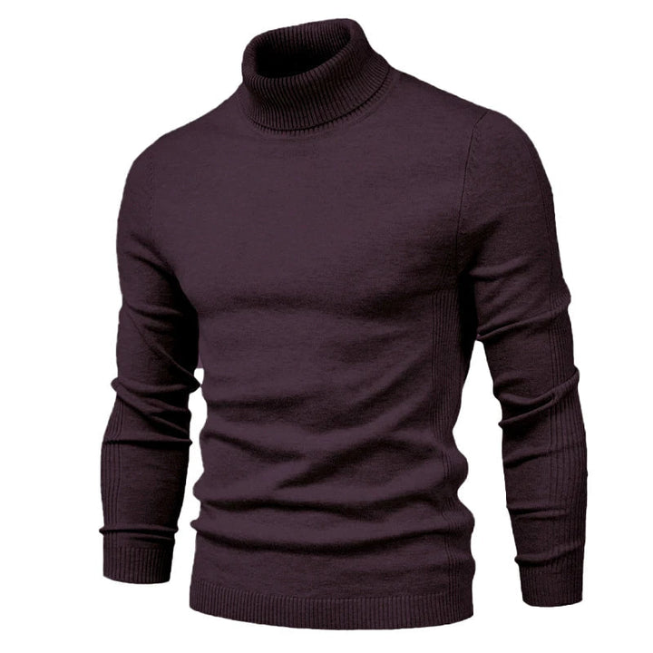 Sanford - Fashionable sweater with small turtleneck