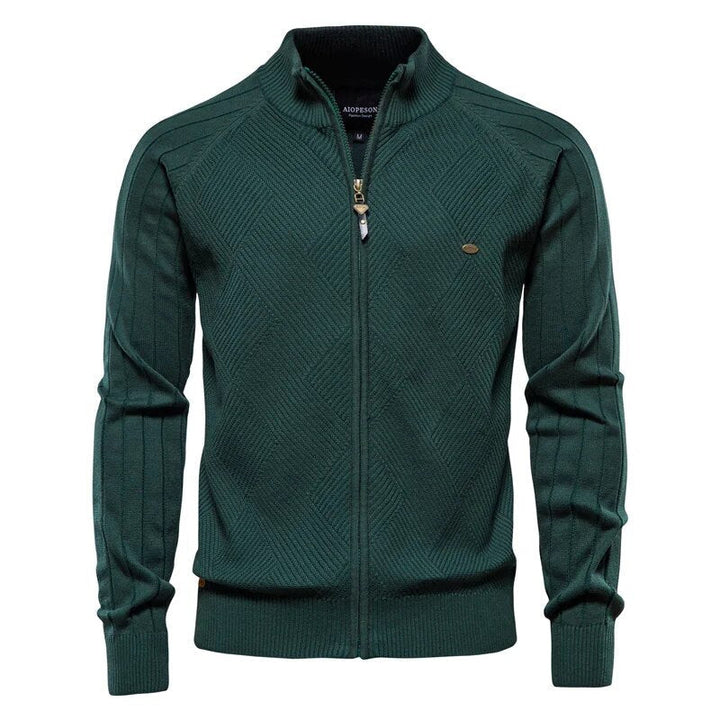 Waylon - Warme und lässige College-Strickjacke