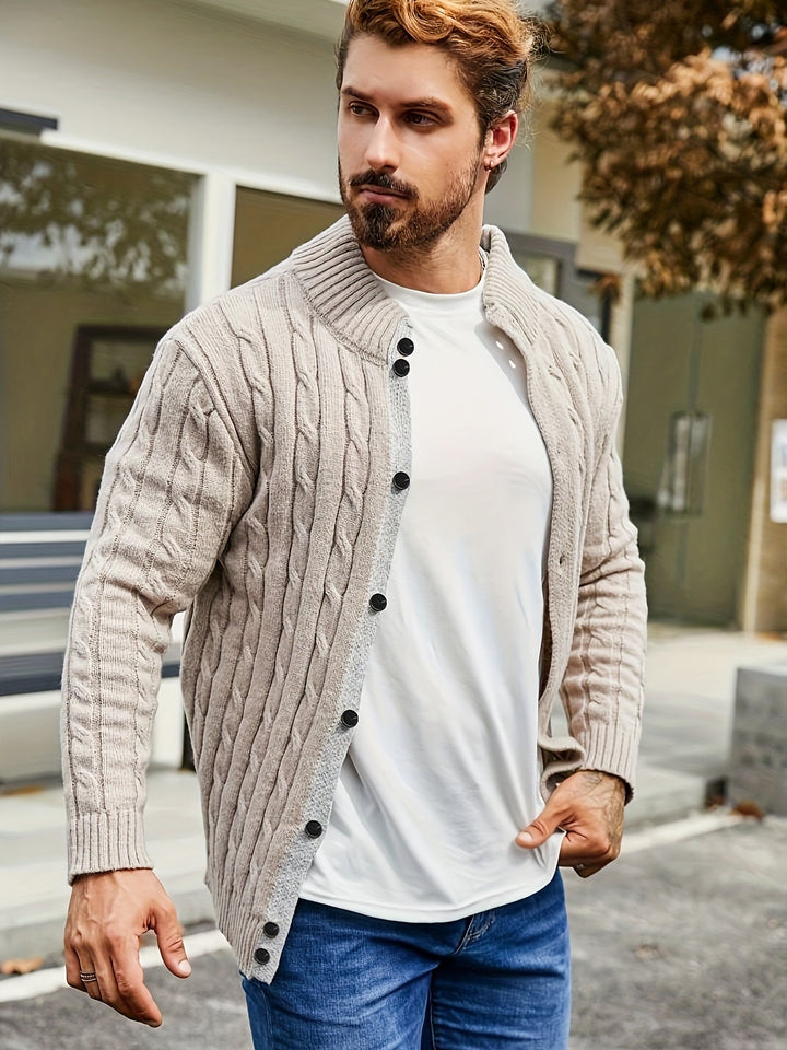 Federico - Cardigan décontracté pour homme avec boutons