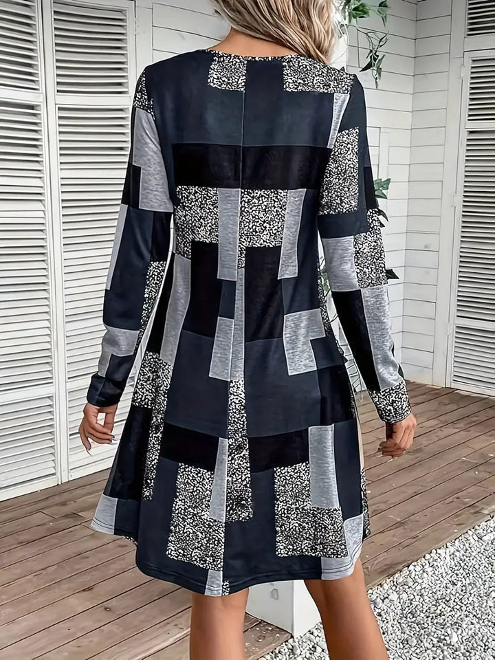 Agneta - Robe - Élégante - Noire / Matériau de haute qualité - Adaptée au quotidien pour femmes