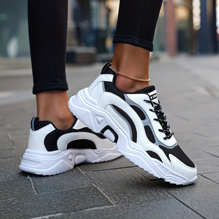 Stylish Fashionable Platform Chunky Sneakers for Women | Perfect for Casual Days