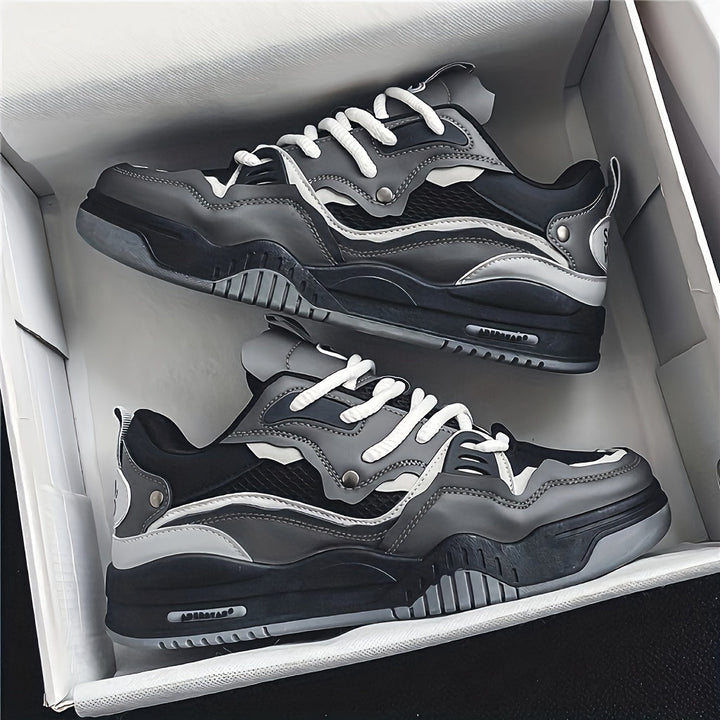 Sneaker da skate leggere e carine con colorblock alla moda per donna | Perfette per giornate casual