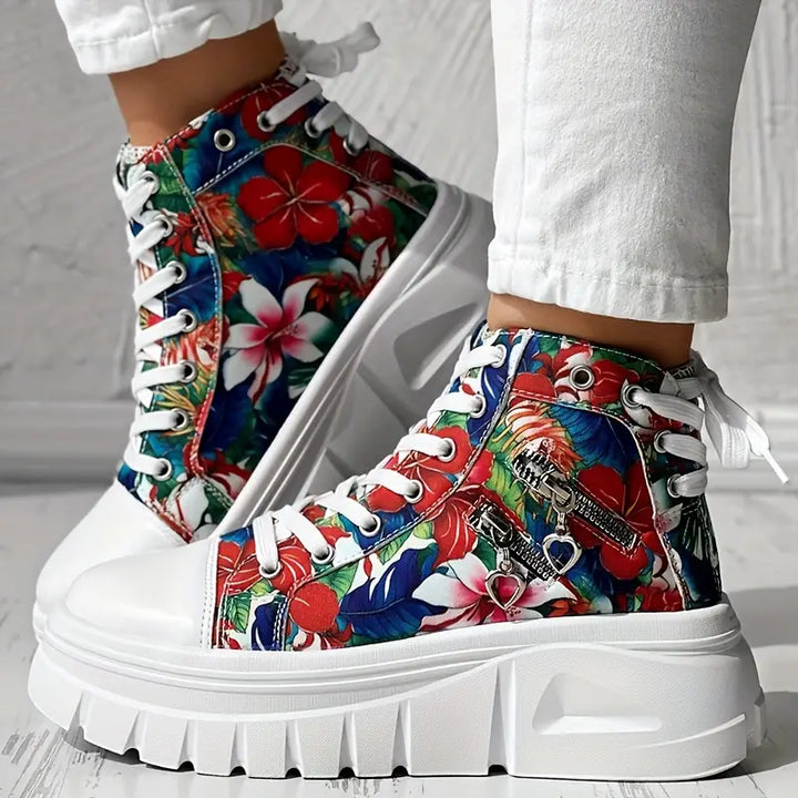 Recorded | Casual Chic Denim Sneakers
