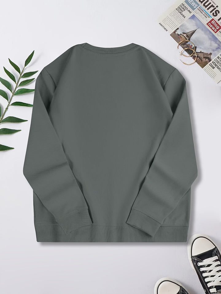 Stylischer Baumwolle Sweatshirt für Männer | Perfekt für legere Tage