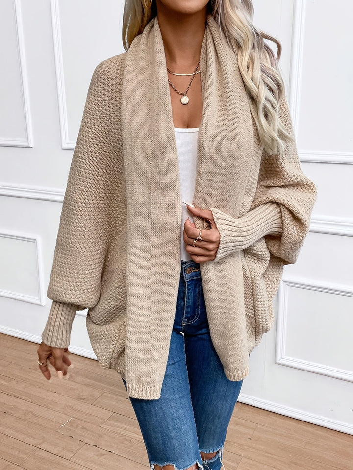 Eleganter warmer Ärmel Cashmere Strickcardigan für Damen | Perfekt für den Alltag