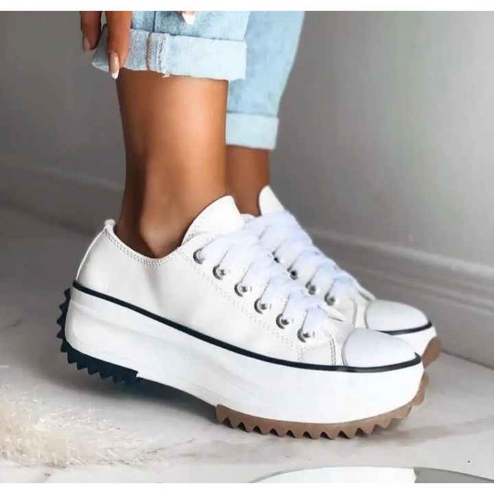 Leni - Baskets compensées confortables pour femmes